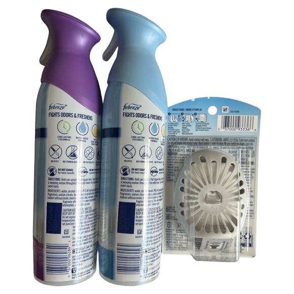 Lot 3 Febreeze Air Mist Spray/Small Spaces - Picture 3 of 4